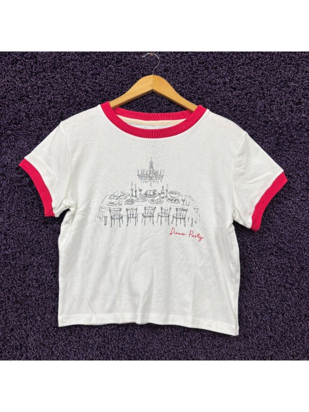 Niall Horan Dinner Party Album Popstar Baby Ringer Top XXL